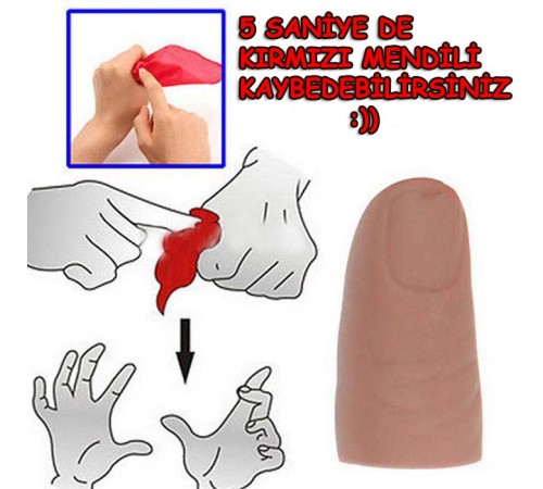 Sihirli Parmak Sihirli Mendil Kaybetme Oyunu