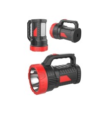 Silver Projektör 15w Led Şarjlı El Feneri Ve X2 Tüp 26smd Led Çift Yönlü