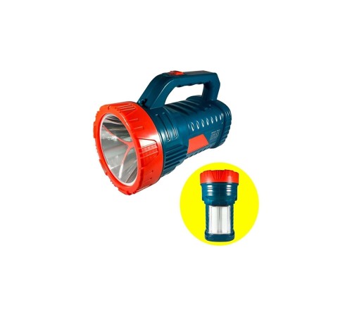 Silver Projektör 15w Led Şarjlı El Feneri Ve X2 Tüp 26smd Led Çift Yönlü