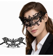 Siyah Dantel Venedik Maskesi Kadın – Zarif Parti & Balo Maskesi 2 No