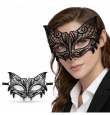 Siyah Dantel Venedik Maskesi Kadın – Zarif Parti & Balo Maskesi 3 No
