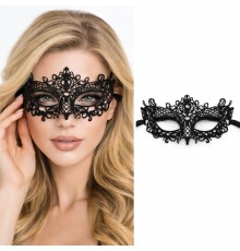 Siyah Dantel Venedik Maskesi Kadın – Zarif Parti & Balo Maskesi 6 No