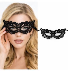 Siyah Dantel Venedik Maskesi Kadın – Zarif Parti & Balo Maskesi 8 No