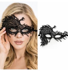 Siyah Dantel Venedik Maskesi Kadın – Zarif Parti & Balo Maskesi 9 No