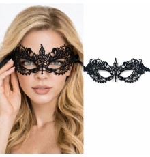 Siyah Dantel Venedik Maskesi Kadın – Zarif Parti & Balo Maskesi 10 No
