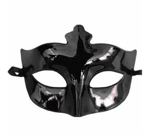 Siyah Renk Masquerade Kostüm Partisi Venedik Balo Maskesi