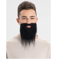 Siyah Renk Takma Sakal Bıyık Takımı