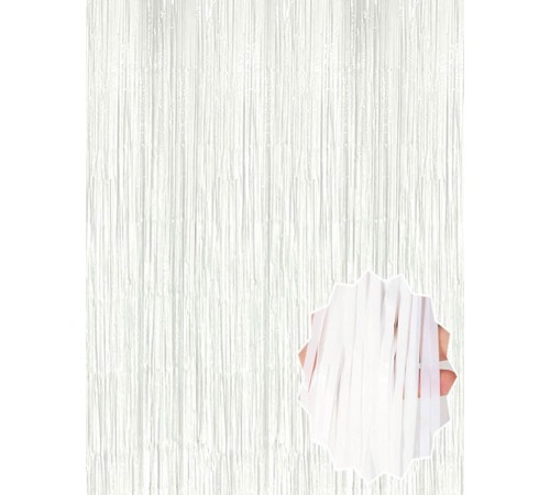 Soft Beyaz Renk Duvar ve Kapı Perdesi İthal 100x200 cm