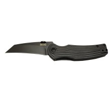 Sog Pinkerton 0689 BK Siyah Kamp Çakı 18cm - Yarı Otomatik, Kemerlikli, Kutulu