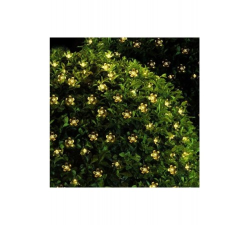 Solar 30 Ledli Çiçekli Günışığı Bahçe Aydınlatma Dekorasyon Güneş Enerjili