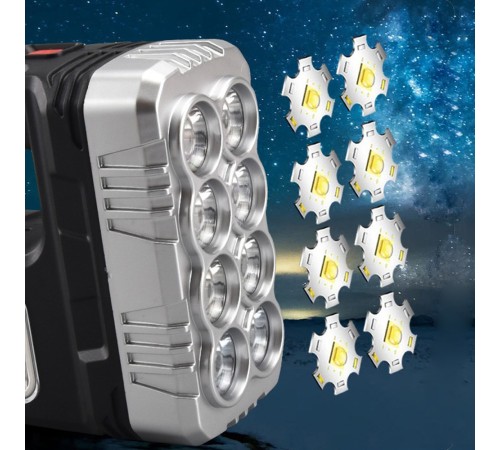 Solar Panelli Ledli Fener Wt-614