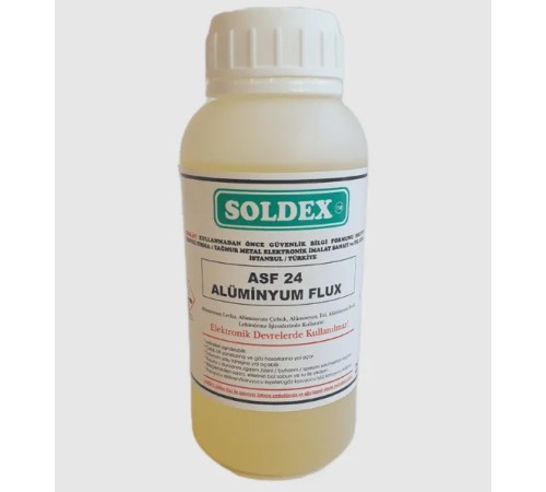 Soldex ASF-24 Alüminyum Flux Lehim Suyu - 250 ml