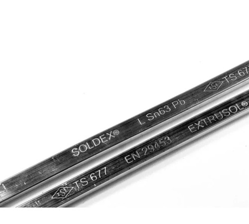Soldex Çubuk Lehim 63-37 Extrusol 1000 gr - Sn:63 / Pb:37
