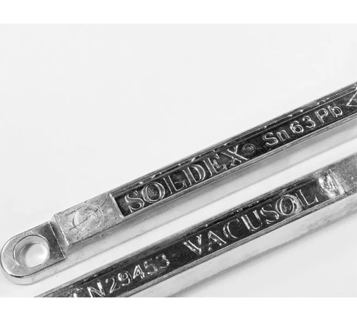 Soldex Çubuk Lehim 63-37 Vacusol 1000 gr - Sn:63 / Pb:37