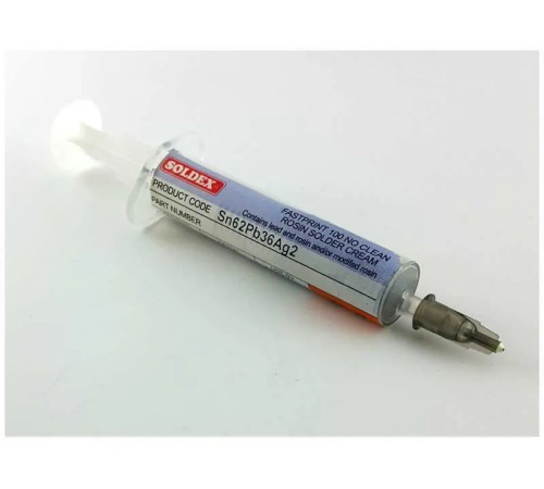 Soldex Kurşunlu Enjektör Krem Lehim 10 Gr
