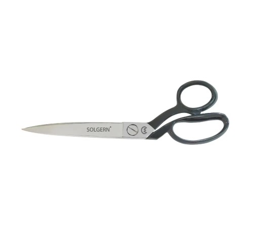 Solgern 7500-10 Amerikan Model Terzi Makası No: 10 inç / 25,4 cm - Nikel Kaplama