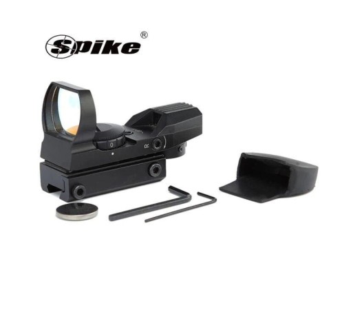 Spike 1X22x33mm Red Dot Refleks Dürbün - 4 Farklı Nişangah Tipi 22mm Ray Uyumlu