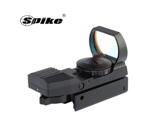 Spike 1X22x33mm Red Dot Refleks Dürbün - 4 Farklı Nişangah Tipi 22mm Ray Uyumlu