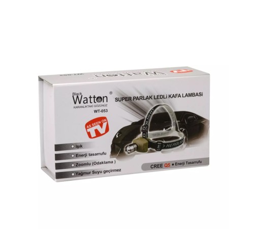 Süper Zoomlu Kafa Lambası Wt-053