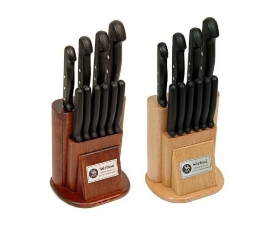 Sürbısa 61500 - Sürmene Mutfak Bıçağı Seti - 10 lu Set