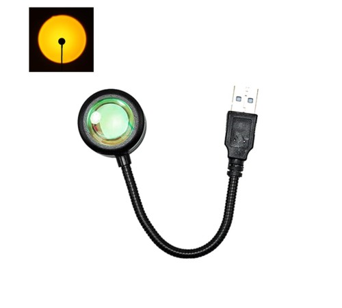 Taşınabilir USB Sunset Lamba: Ev ve Araba İçin Ambiyans Işığı