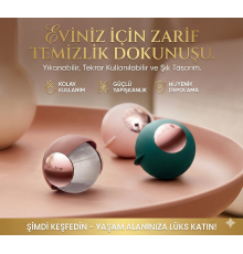 Taşınabilir Yıkanabilir Giysiler Yapışkan Saç Topu