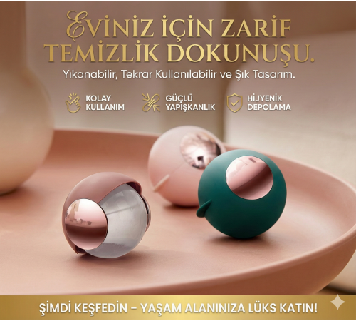 Taşınabilir Yıkanabilir Giysiler Yapışkan Saç Topu