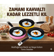 Tava Konseptli Duvar Saati