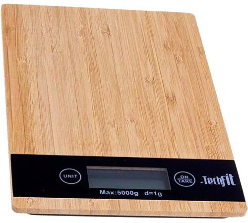 DİJİTAL BAMBU MUTFAK TERAZİ 5KG TF-1007