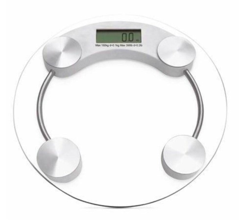 DİJİTAL YUVARLAK CAM BASKÜL TERAZİ 180KG. TF-1051