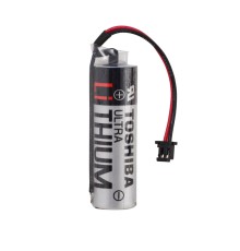 TOSHIBA ER6VC-119A 3.6V AA Size Lithium Pil - Siyah Soket