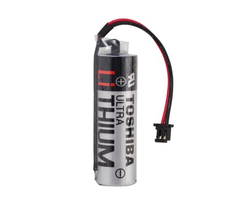 TOSHIBA ER6VC-119A 3.6V AA Size Lithium Pil - Siyah Soket