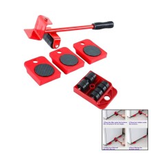 EV TİPİ KALDIRAÇ EŞYA MOBİLYA TAŞIMA APARATI 5PCS TAŞIMA KAPASİTE:150KG