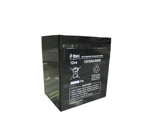 TTEC 12V 5 AH Kuru Bakımsız Akü