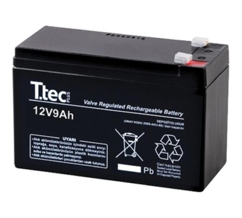 TTEC 12V 9 AH Kuru Bakımsız Akü