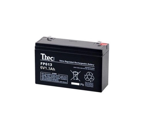 TTEC 6V 1.3 AH Kuru Bakımsız Akü