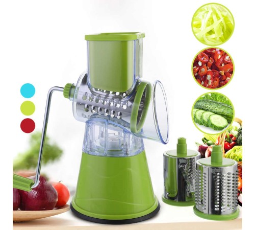 Tutma Kollu Çevirmeli Pratik Rulo Rende Drum Grater