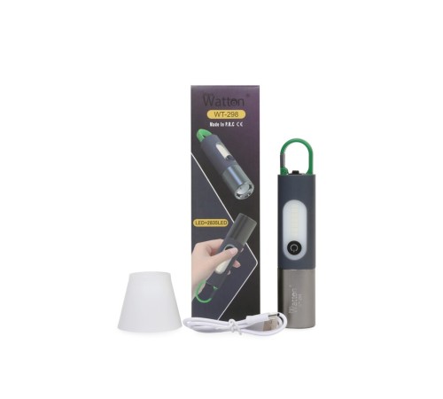 TYPE-C GİRİŞLİ 750 Lümen Şarjlı Kamp Lambası Wt-298