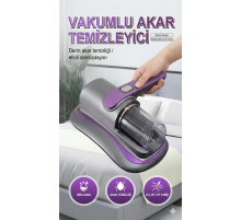 UV Işık Teknolojili Güçlü Motorlu Yatak Temizleme Cihazı - %99,9 Akar Giderme Özelliği ile