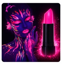 UV Neon Pembe Ruj – Karanlıkta Parlayan Makyaj Boyası