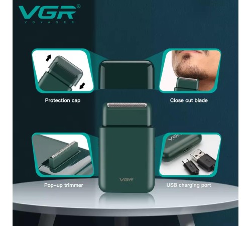 V-390 Sakal-Vücut Sıfır Sakal Yanak Şarjlı Islak ve Kuru Tıraş Makinesi