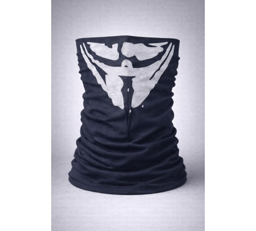 Vendetta Maskesi Desenli Baf Bandana – Çok Amaçlı Yüz Boyunluk Bandana 4 No