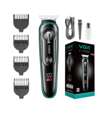 VGR V-075 T Bıçak Sıfır Kesim LCD Ekran Şarjlı Tıraş Makinesi