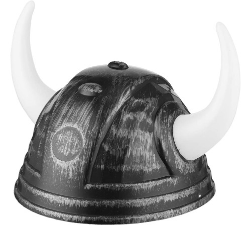 Viking Başlığı Asteriks Başlığı Gümüş Renk
