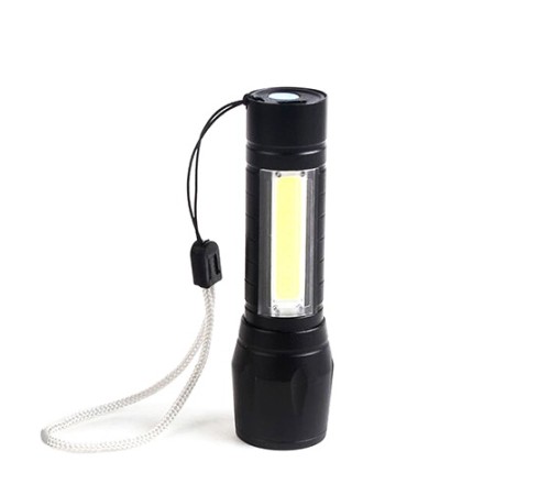 Cep Feneri Mini Çok Güçlü Şarjli El Feneri LED Fener ( XPE + COB LED )