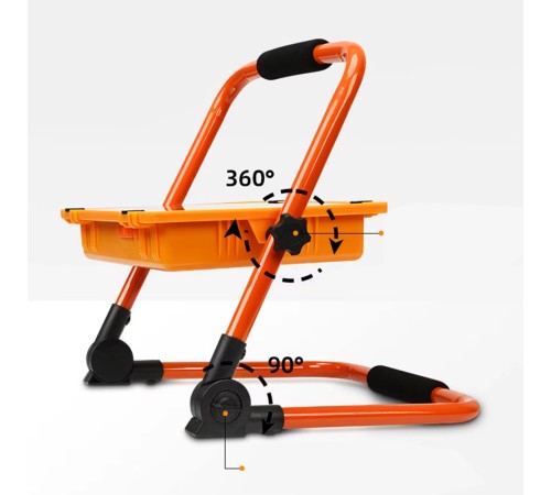 P70 LED Solar Panel Şarjlı Taşınabilir Projektör 176 SMD + Yan LED WT-734