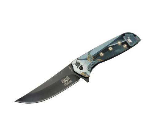 Welder Hançer Çakı 22 cm Yarı Otomatik , Kemerlikli