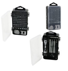 115İN1 SAATÇİ - TELEFONCU BİTS TORNAVİDA SETİ 98PCS UÇ + 1-T.VİDA SAPI + TELEFON APARATLARI