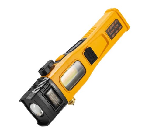 Wison WS-1414 Cam Kıracaklı Dijital Göstergeli Mıknatıslı Şarjlı Acil Durum Tamirci Feneri