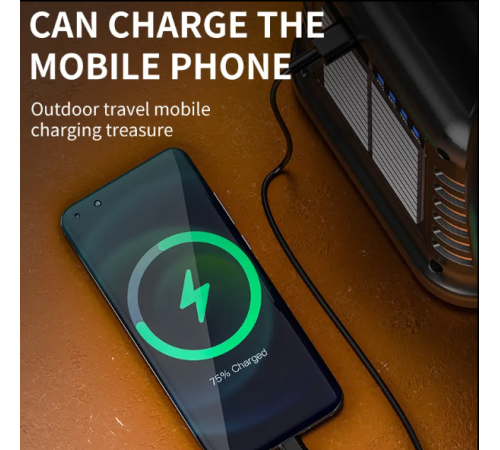 Wıson WS-4343 Çok Fonksiyonlu Solar Şarjlı Powerbanklı Kamp Lambası